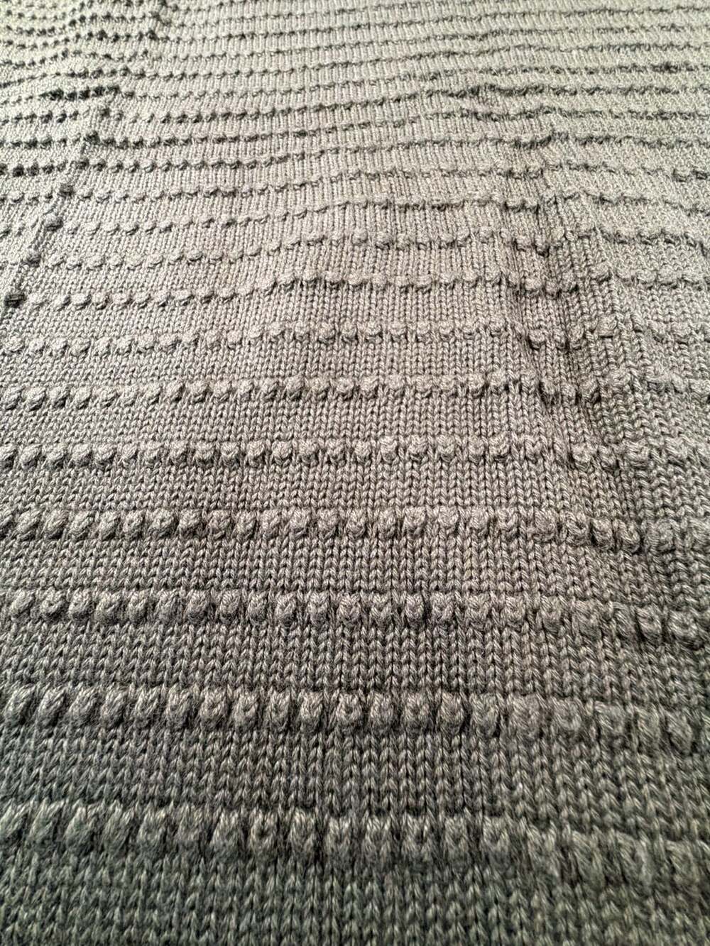 Dokotoo Women's Olive Green Textured Knit Pullover Sweater - Picture 6 of 7